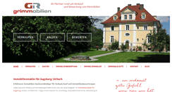 Desktop Screenshot of grimmobilien.net